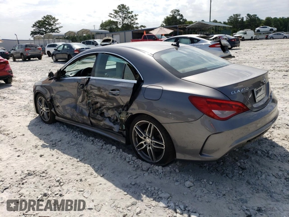 2017 Mercedes-Benz CLA 250 with VIN WDDSJ4EB0HN422510, listed as a Copart auction lot 60692463 with 75,231 mi miles and . Bid and sale history available at DreamBid. Image 2.