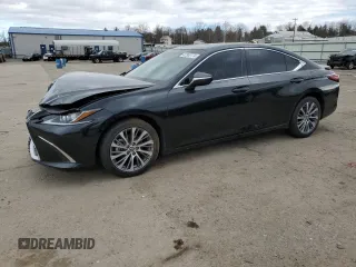 2021 Lexus ES with VIN 58AD11D18MU007238, listed as a Copart auction lot 47302774 with 16,583 mi miles and Salvage Title. Bid and sale history available at carsss.com. Image 1.