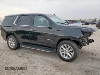 2023 Chevrolet Tahoe Premier with VIN 1GNSCSKD6PR520373, listed as a Copart auction lot 60642175 with Not provided miles and Salvage title. Bid and sale history available at DreamBid. Image 4.
