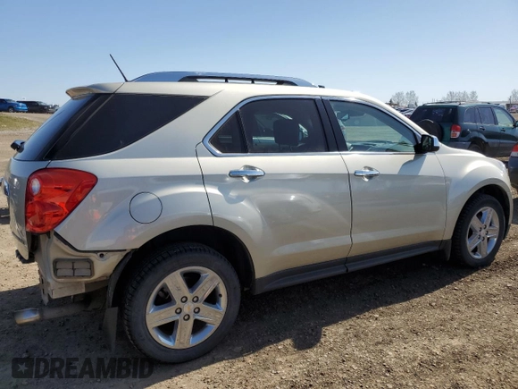 2014 Chevrolet Equinox LTZ with VIN 2GNFLHE39E6120629, listed as a Copart auction lot 53848245 with 168,475 mi miles and Salvage Title. Bid and sale history available at carsss.com. Image 3.