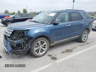 2018 Ford Explorer Limited with VIN 1FM5K8F89JGA43557, listed as a IAAI auction lot 42007090 with 82,087 mi miles and . Bid and sale history available at carsss.com. Image 18.