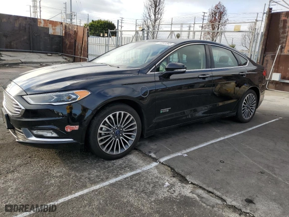 2017 Ford Fusion Energi Titanium with VIN 3FA6P0SU3HR379597, listed as a Copart auction lot 44041365 with 120,526 mi miles and Clean Title. Bid and sale history available at carsss.com. Image 1.