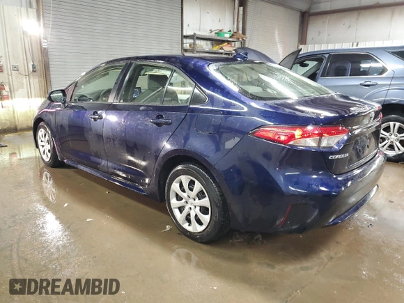 2020 Toyota Corolla LE with VIN JTDEPRAE6LJ065708, listed as a Copart auction lot 51184125 with 18,794 mi miles and Salvage Title. Bid and sale history available at carsss.com. Image 2.