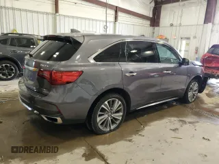 2017 Acura MDX Technology with VIN 5J8YD4H5XHL003031, listed as a Copart auction lot 60216405 with 114,184 mi miles and Non repairable. Bid and sale history available at DreamBid. Image 3.