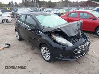 2017 Ford Fiesta Titanium with VIN 3FADP4FJ6HM112434, listed as a IAAI auction lot 41803424 with Not Provided miles and . Bid and sale history available at DreamBid. Image 1.