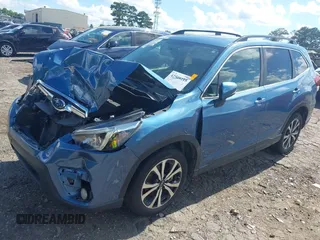 2019 Subaru Forester Limited with VIN JF2SKAUC9KH593747, listed as a IAAI auction lot 42509218 with 76,979 mi miles and . Bid and sale history available at DreamBid. Image 2.