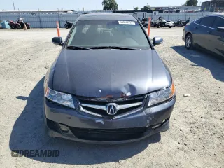 2007 Acura TSX Navi with VIN JH4CL96927C011121, listed as a Copart auction lot 59056935 with 193,982 mi miles and Salvage title. Bid and sale history available at DreamBid. Image 5.