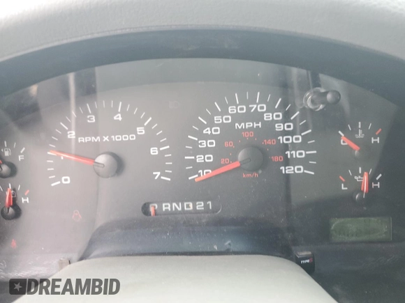 2004 Ford F-150 STX with VIN 1FTRX12W54NA23387, listed as a Copart auction lot 57398505 with 280,232 mi miles and Clean title. Bid and sale history available at DreamBid. Image 9.