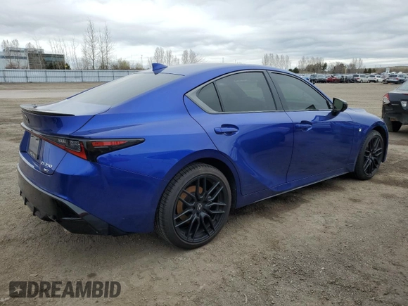 2024 Lexus IS 350 F Sport with VIN JTHGZ1E24R5035224, listed as a Copart auction lot 54204005 with 11,974 mi miles and Non repairable. Bid and sale history available at DreamBid. Image 3.