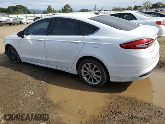 2017 Ford Fusion SE with VIN 3FA6P0HD9HR180285, listed as a Copart auction lot 50010175 with 111,392 mi miles and Salvage Title. Bid and sale history available at carsss.com. Image 2.