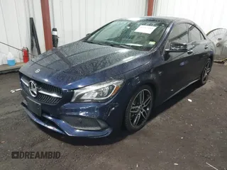 2018 Mercedes-Benz CLA 250 with VIN WDDSJ4EB1JN647458, listed as a IAAI auction lot 42357114 with 86,196 mi miles and . Bid and sale history available at DreamBid. Image 2.