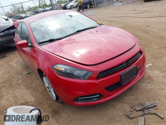 2014 Dodge Dart SXT with VIN 1C3CDFBB1ED913423, listed as a IAAI auction lot 42071198 with Not Provided miles and . Bid and sale history available at DreamBid. Image 1.