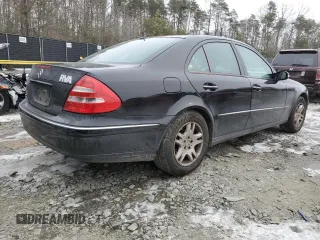 2005 Mercedes-Benz E-Class 3.2L with VIN WDBUF65J85A714205, listed as a Copart auction lot 89035715 with 217,139 mi miles and Salvage Title. Bid and sale history available at carsss.com. Image 3.
