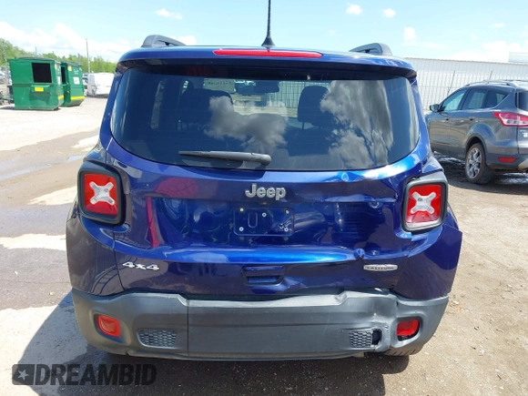 2019 Jeep Renegade Latitude with VIN ZACNJBBB9KPK71713, listed as a IAAI auction lot 42114585 with 109,630 mi miles and . Bid and sale history available at DreamBid. Image 16.