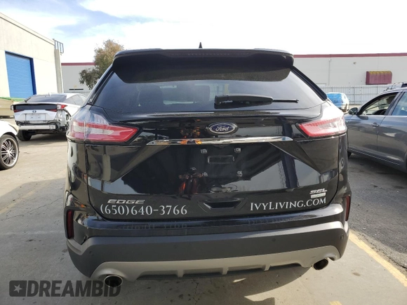 2019 Ford Edge SEL with VIN 2FMPK3J94KBC24182, listed as a Copart auction lot 45706015 with 18,828 mi miles and Salvage Title. Bid and sale history available at carsss.com. Image 6.