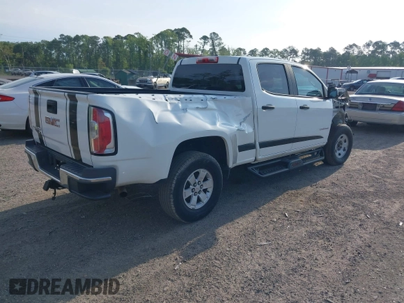2015 GMC Canyon 2WD with VIN 1GTG5AE34F1131864, listed as a IAAI auction lot 41760611 with 169,187 mi miles and . Bid and sale history available at DreamBid. Image 4.
