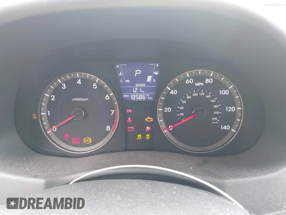 2012 Hyundai Accent GS with VIN KMHCT5AE6CU012772, listed as a IAAI auction lot 42383744 with 185,867 mi miles and . Bid and sale history available at DreamBid. Image 7.