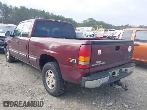 2002 Chevrolet Silverado 1500 LT with VIN 2GCEK19T021400263, listed as a IAAI auction lot 41487311 with 380,441 mi miles. Bid and sale history available at carsss.com. Image 3.
