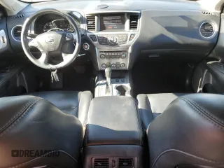 2017 Nissan Pathfinder S with VIN 5N1DR2MN7HC635683, listed as a Copart auction lot 63705305 with 117,287 mi miles and Clean title. Bid and sale history available at DreamBid. Image 8.