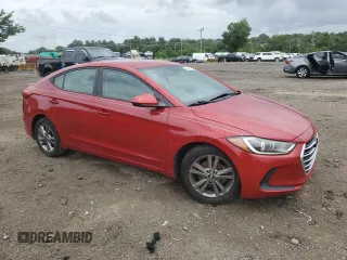 2017 Hyundai Elantra SE with VIN 5NPD84LF1HH121832, listed as a Copart auction lot 63897005 with 112,646 mi miles and Clean title. Bid and sale history available at DreamBid. Image 4.