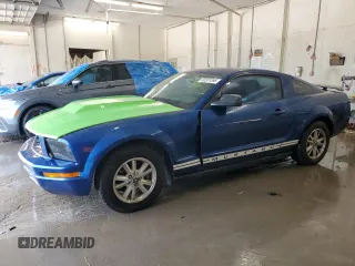 2006 Ford Mustang Standard with VIN 1ZVFT80N265167528, listed as a Copart auction lot 60331595 with 144,609 mi miles and Salvage title. Bid and sale history available at DreamBid. Image 1.