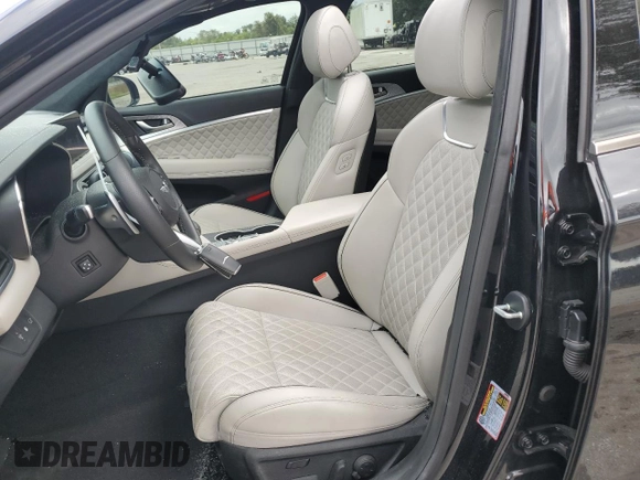 2023 Genesis G70 3.3T with VIN KMTG54TE9PU123542, listed as a Copart auction lot 78830254 with 23,782 mi miles and Salvage Title. Bid and sale history available at DreamBid. Image 7.