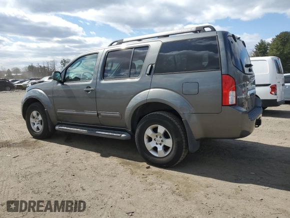 2005 Nissan Pathfinder SE with VIN 5N1AR18U15C774198, listed as a Copart auction lot 50757285 with 162,017 mi miles and Clean Title. Bid and sale history available at carsss.com. Image 2.