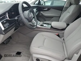 2024 Audi Q7 Premium Plus with VIN WA1LCBF74RD009644, listed as a Copart auction lot 74675544 with 916 mi miles and Non Repairable. Bid and sale history available at carsss.com. Image 7.