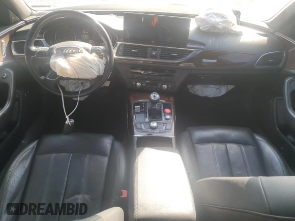 2013 Audi A6 Prestige with VIN WAUHGAFC8DN006754, listed as a Copart auction lot 56492235 with 164,218 mi miles and Salvage title. Bid and sale history available at DreamBid. Image 8.