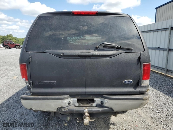 2005 Ford Excursion Special Serv with VIN 1FMNU41S75ED02621, listed as a Copart auction lot 70396264 with 282,111 mi miles and Salvage Title. Bid and sale history available at carsss.com. Image 6.
