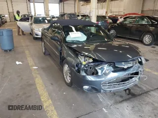 2002 Chrysler Sebring Limited with VIN 1C3EL65R92N272242, listed as a IAAI auction lot 41164755 with 52,086 mi miles and . Bid and sale history available at DreamBid. Image 1.