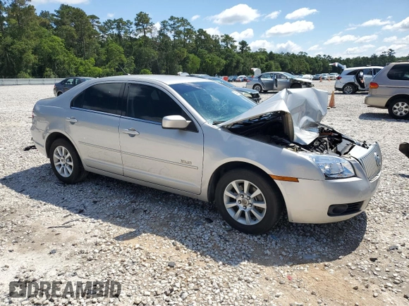2007 Mercury Milan with VIN 3MEHM07Z27R620031, listed as a Copart auction lot 56409715 with 197,418 mi miles and Salvage title. Bid and sale history available at DreamBid. Image 4.
