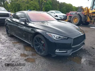 2018 Infiniti Q60 Sport z VIN JN1EV7EL6JM391283, wystawiony jako IAAI lot #42346900 z przebiegiem 70 015 mil mil oraz . Historia ofert i sprzedaży dostępna na DreamBid. Obrazek 1.