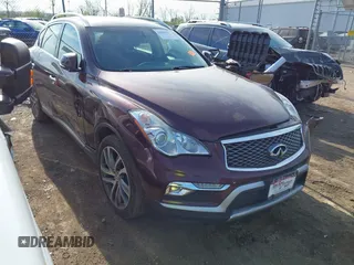 2017 Infiniti QX50 z VIN JN1BJ0RR0HM404916, wystawiony jako IAAI lot #42096621 z przebiegiem 117 816 mil mil oraz . Historia ofert i sprzedaży dostępna na DreamBid. Obrazek 1.