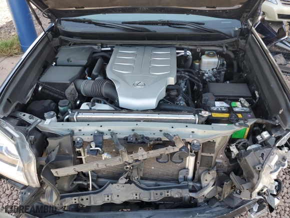 2017 Lexus GX with VIN JTJBM7FXXH5172011, listed as a Copart auction lot 52102265 with 68,056 mi miles and Salvage Title. Bid and sale history available at carsss.com. Image 12.