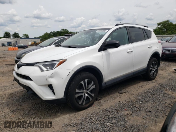 2017 Toyota RAV4 LE with VIN 2T3BFREV3HW607940, listed as a Copart auction lot 58330855 with 67,684 mi miles and Salvage title. Bid and sale history available at DreamBid. Image 1.