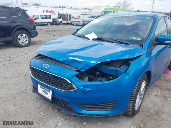2017 Ford Focus SE with VIN 1FADP3K27HL232446, listed as a IAAI auction lot 41919986 with 98,346 mi miles. Bid and sale history available at carsss.com. Image 6.