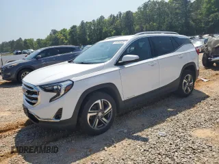 2020 GMC Terrain SLT z VIN 3GKALVEV4LL122837, wystawiony jako Copart lot #52393535 z przebiegiem 114 110 mil mil oraz Szkoda całkowita • Salvage title. Historia ofert i sprzedaży dostępna na DreamBid. Obrazek 1.