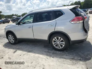 2015 Nissan Rogue S with VIN KNMAT2MT4FP553360, listed as a Copart auction lot 64629834 with 107,423 mi miles and Salvage Title. Bid and sale history available at carsss.com. Image 2.