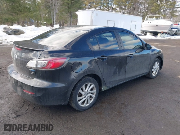 2013 Mazda 3 i Touring with VIN JM1BL1VP4D1739707, listed as a IAAI auction lot 41671870 with 197,242 mi miles and . Bid and sale history available at DreamBid. Image 4.