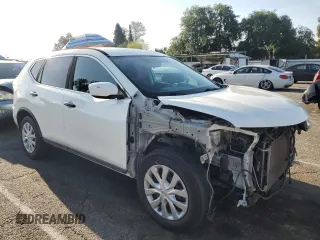 2016 Nissan Rogue S with VIN 5N1AT2MT7GC852541, listed as a Copart auction lot 52016205 with 78,005 mi miles and Salvage Title. Bid and sale history available at carsss.com. Image 4.