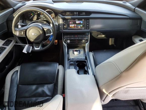 2016 Jaguar XF S with VIN SAJBG4BV0GCY18066, listed as a Copart auction lot 42683075 with 89,639 mi miles and Salvage Title. Bid and sale history available at carsss.com. Image 8.