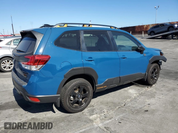 2024 Subaru Forester Wilderness with VIN JF2SKAHC8RH493921, listed as a Copart auction lot 63338015 with 35,928 mi miles and Salvage title. Bid and sale history available at DreamBid. Image 3.