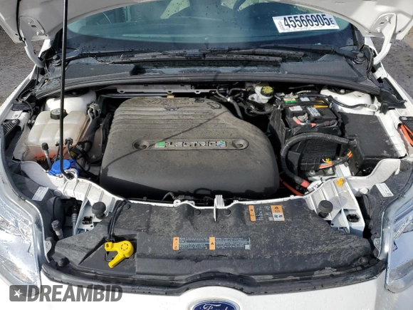 2013 Ford Focus Electric with VIN 1FADP3R44DL352402, listed as a Copart auction lot 45566905 with Not provided miles and Salvage title. Bid and sale history available at DreamBid. Image 11.
