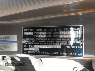 1989 Mercedes-Benz 300 300SE z VIN WDBCA24DXKA437857, wystawiony jako IAAI lot #42343496 z przebiegiem 152 134 mil mil oraz . Historia ofert i sprzedaży dostępna na DreamBid. Obrazek 9.