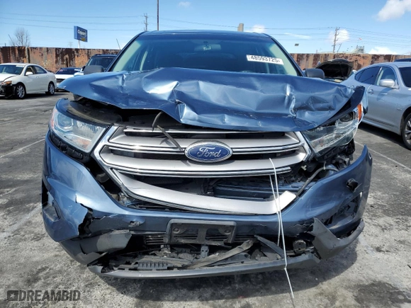 2018 Ford Edge SE with VIN 2FMPK3G90JBB52872, listed as a Copart auction lot 48593725 with 68,986 mi miles and Salvage Title. Bid and sale history available at carsss.com. Image 5.