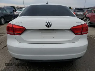 2013 Volkswagen Passat SE with VIN 1VWBN7A39DC029977, listed as a Copart auction lot 46787035 with 106,801 mi miles and Salvage title. Bid and sale history available at DreamBid. Image 6.