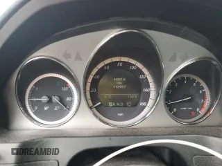2009 Mercedes-Benz C 300 Sport with VIN WDDGF81X39F225004, listed as a Copart auction lot 60512695 with 116,907 mi miles and Salvage title. Bid and sale history available at DreamBid. Image 9.