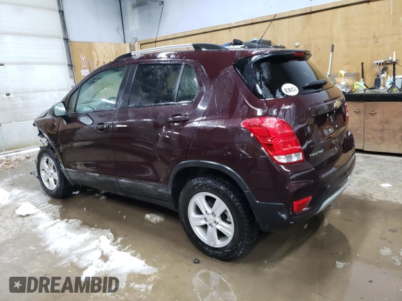 2021 Chevrolet Trax LT with VIN KL7CJPSB8MB328890, listed as a Copart auction lot 45147505 with 88,048 mi miles and Non Repairable. Bid and sale history available at carsss.com. Image 2.
