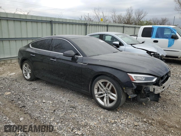2019 Audi A5 Sportback Premium with VIN WAUANCF51KA053164, listed as a Copart auction lot 47282683 with 0 mi miles. Bid and sale history available at carsss.com. Image 4.
